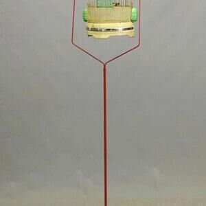 Vintage 1920's Art Deco Bird Cage on a Stand [COPY]